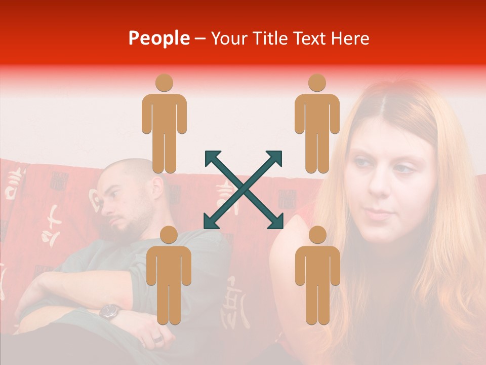 Hand White Background Sharing PowerPoint Template