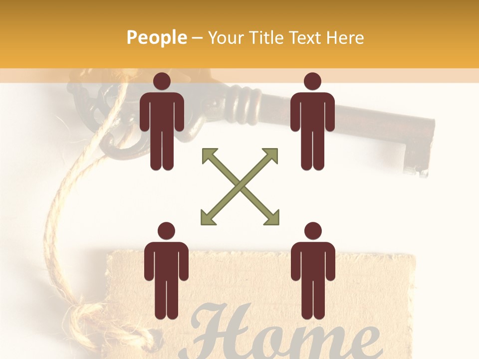 Senior  Human Assist PowerPoint Template