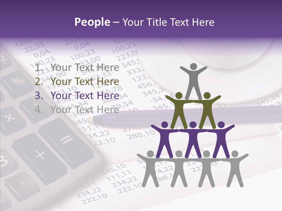 Young Hold Help PowerPoint Template