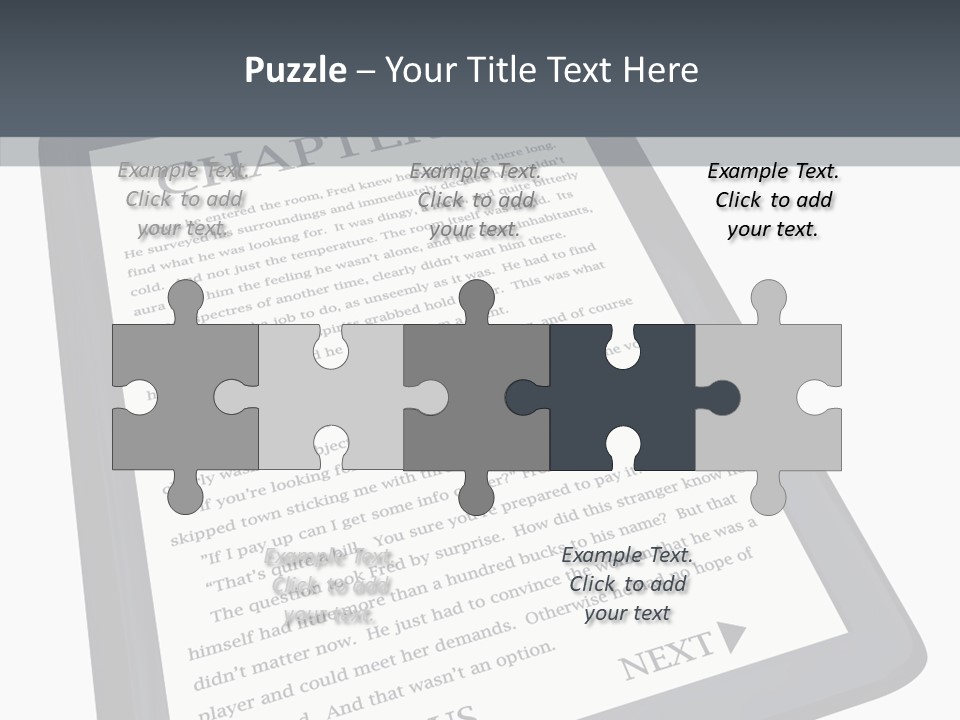 Adult Closeup Senior PowerPoint Template