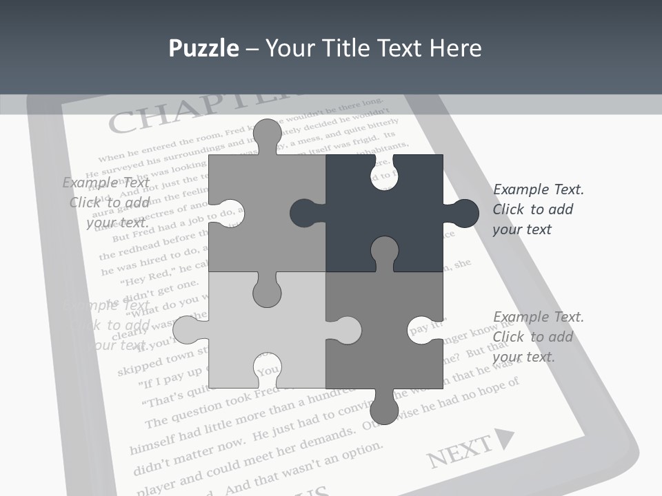 Adult Closeup Senior PowerPoint Template