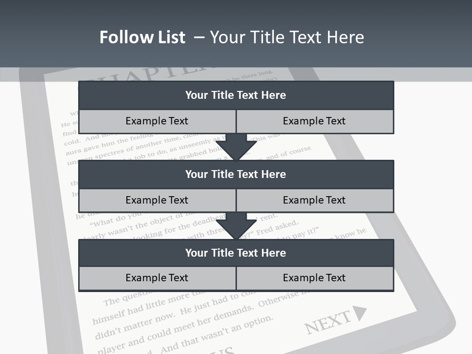 Adult Closeup Senior PowerPoint Template