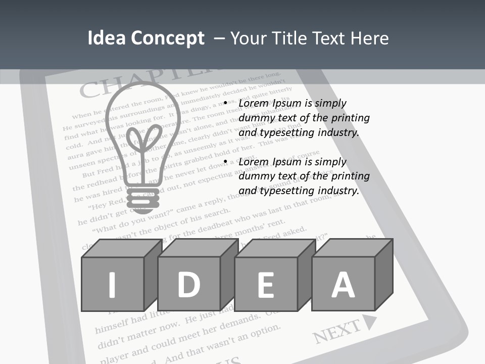 Adult Closeup Senior PowerPoint Template