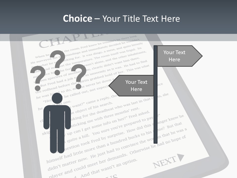 Adult Closeup Senior PowerPoint Template