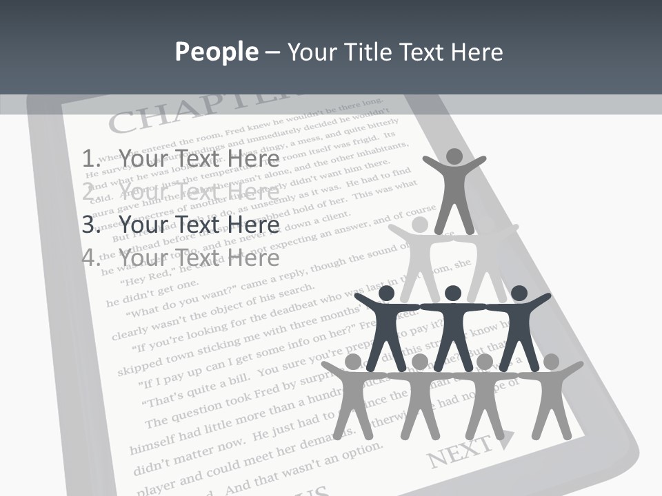 Adult Closeup Senior PowerPoint Template