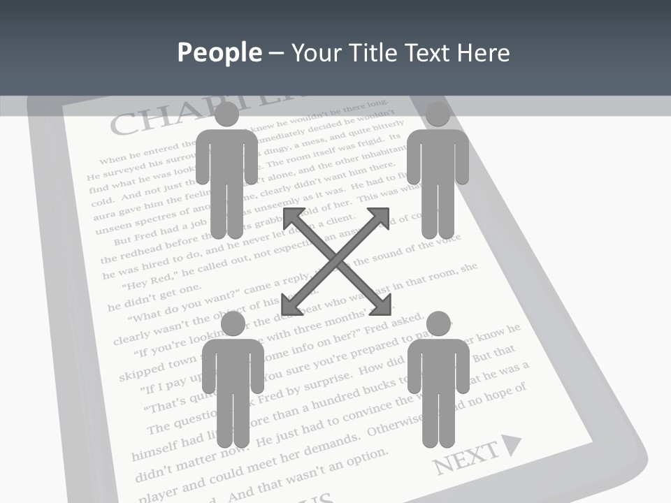 Adult Closeup Senior PowerPoint Template