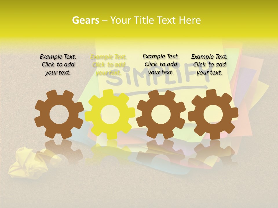 Aging Background Hold PowerPoint Template