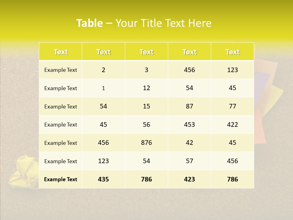 Aging Background Hold PowerPoint Template