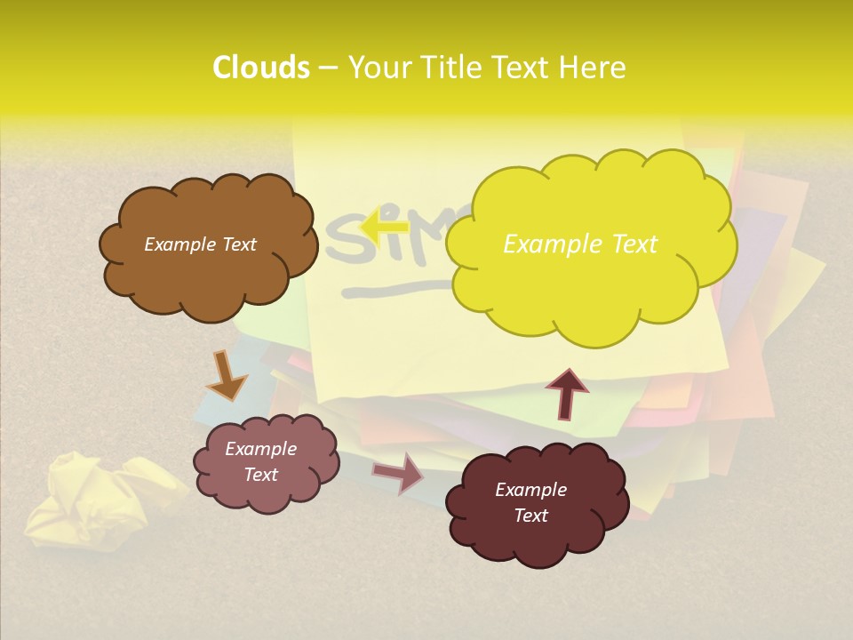 Aging Background Hold PowerPoint Template