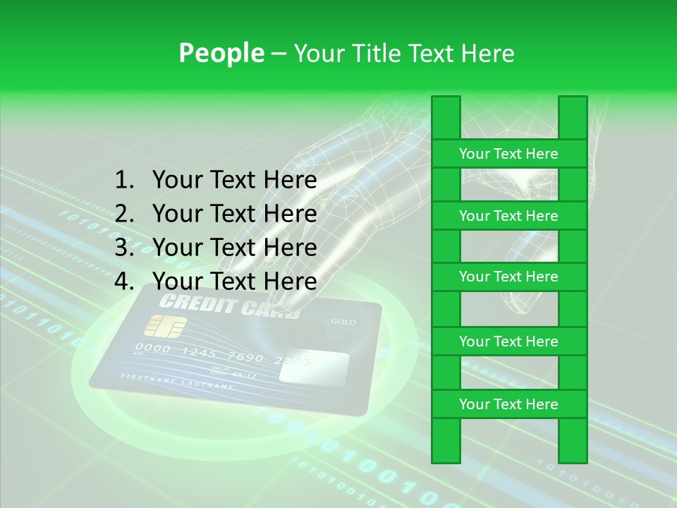 Human Senior Assist PowerPoint Template