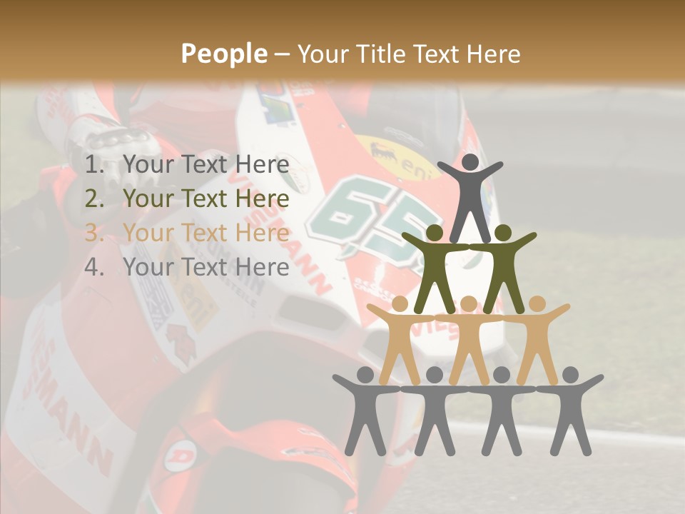 Assistance Touching Aging PowerPoint Template