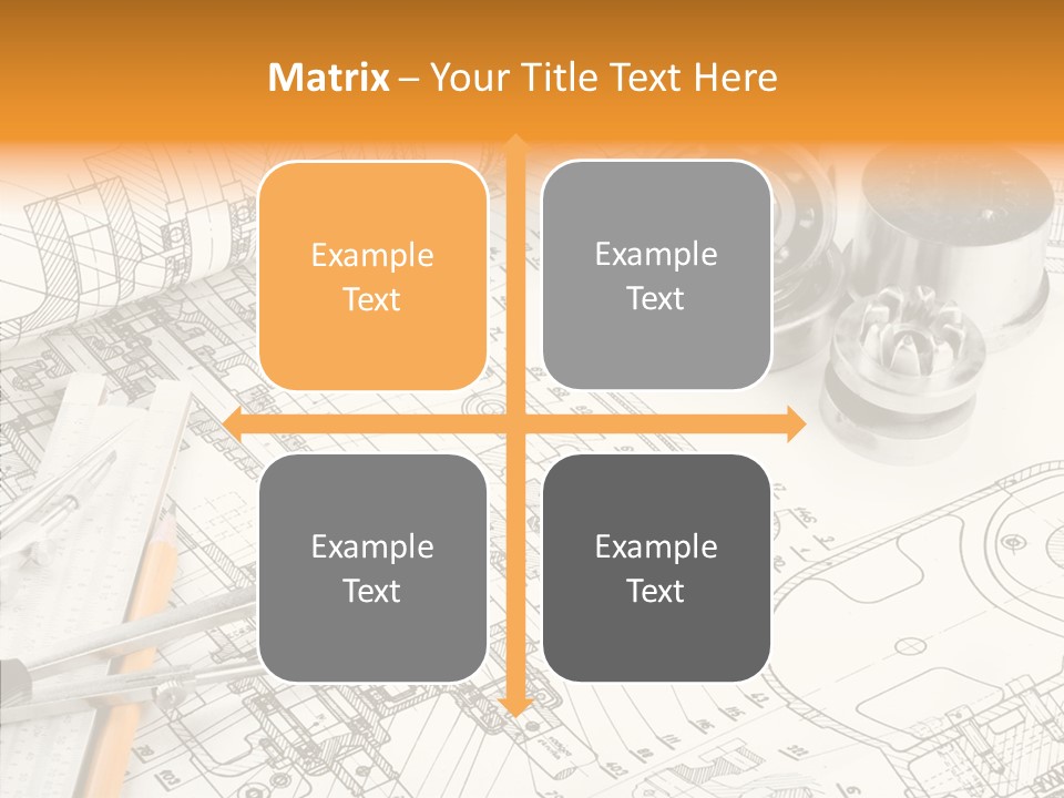 Elderly Caregiver White Background PowerPoint Template