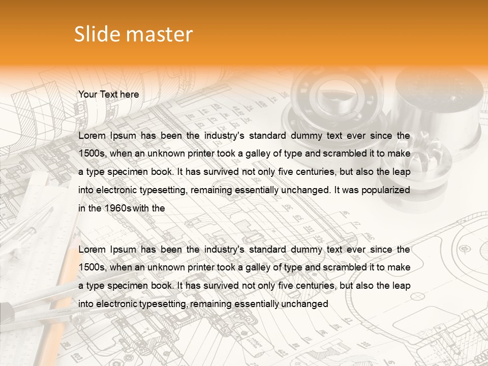 Elderly Caregiver White Background PowerPoint Template