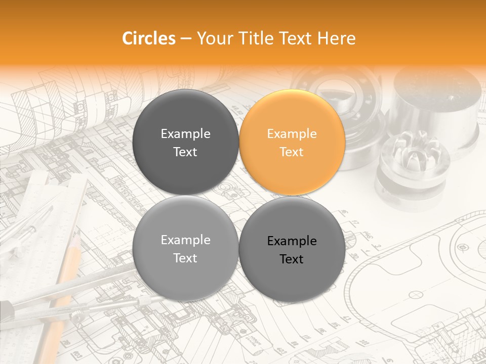 Elderly Caregiver White Background PowerPoint Template