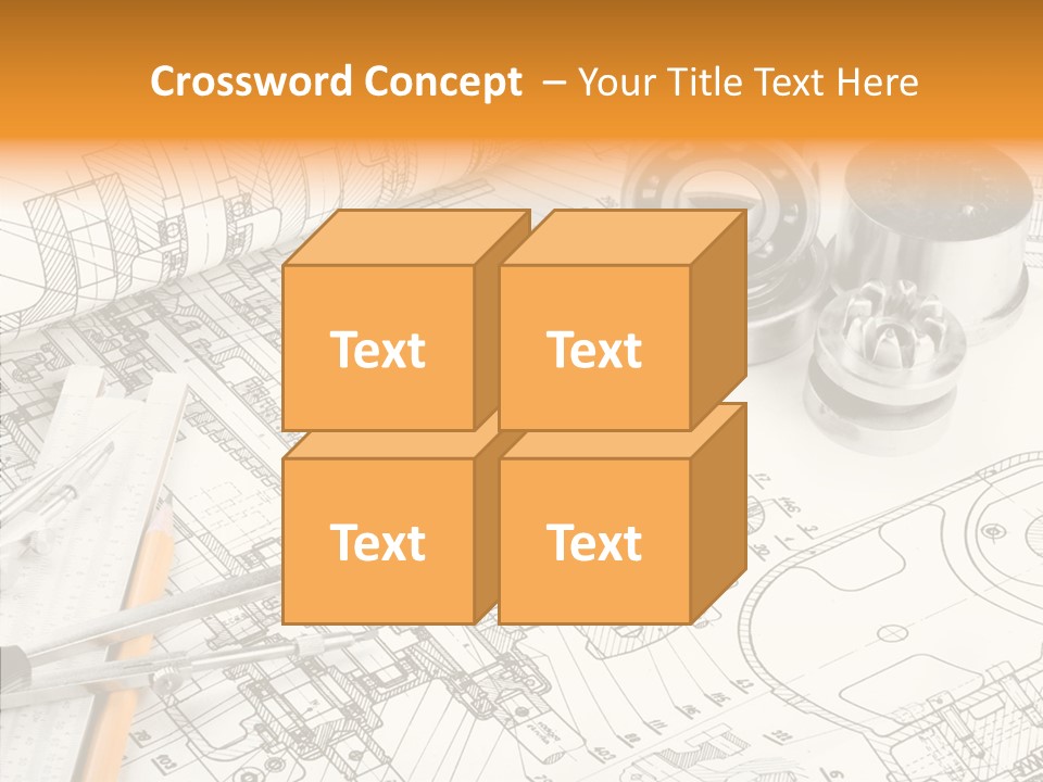 Elderly Caregiver White Background PowerPoint Template