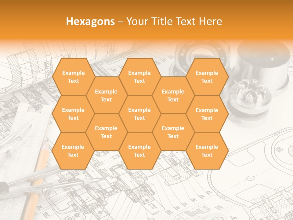 Elderly Caregiver White Background PowerPoint Template