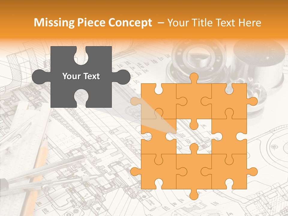 Elderly Caregiver White Background PowerPoint Template