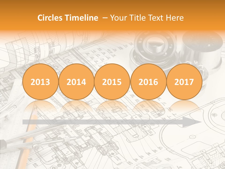 Elderly Caregiver White Background PowerPoint Template