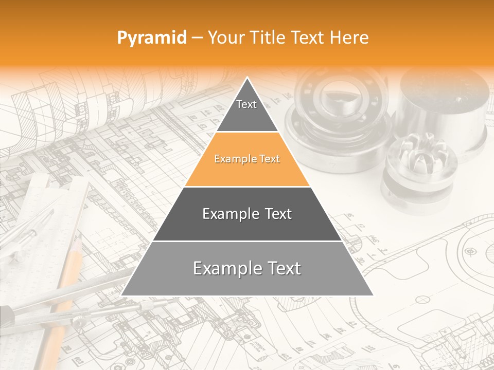 Elderly Caregiver White Background PowerPoint Template