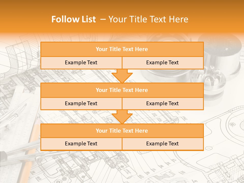 Elderly Caregiver White Background PowerPoint Template