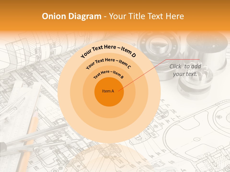 Elderly Caregiver White Background PowerPoint Template