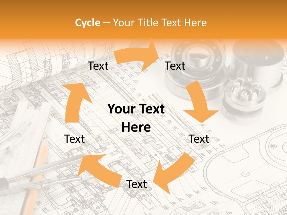 Elderly Caregiver White Background PowerPoint Template