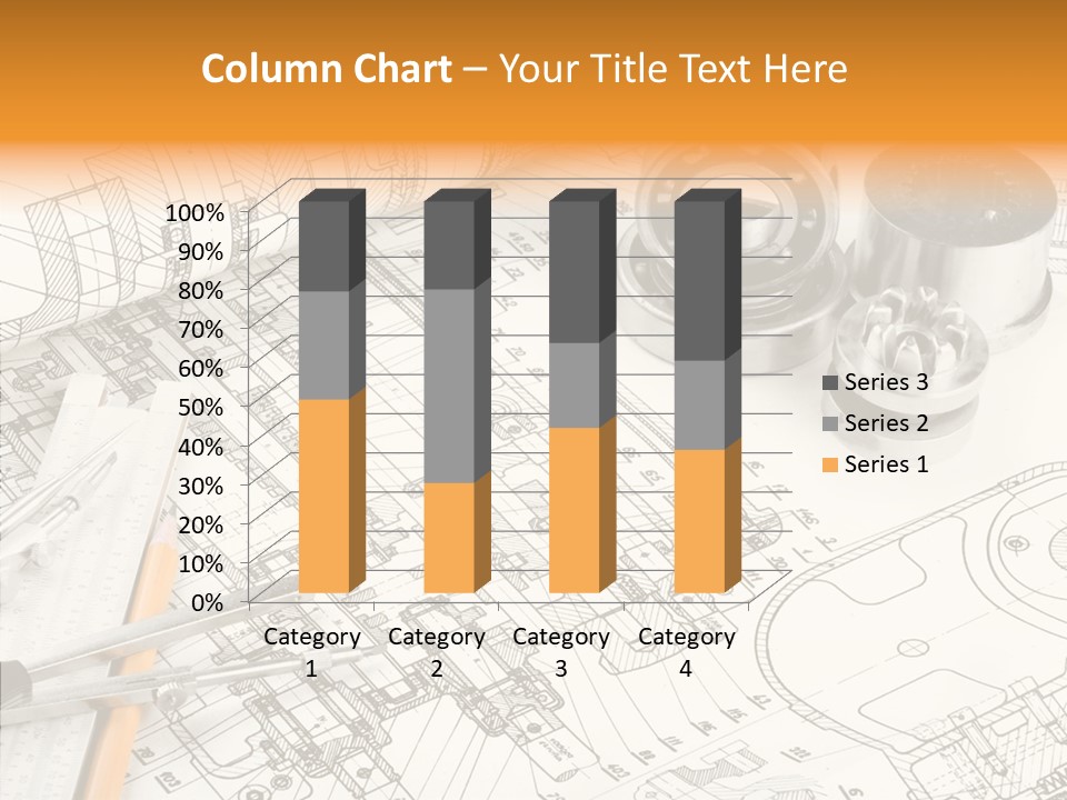 Elderly Caregiver White Background PowerPoint Template
