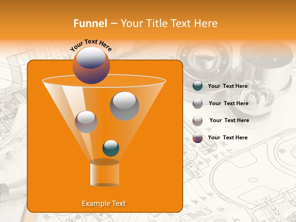 Elderly Caregiver White Background PowerPoint Template