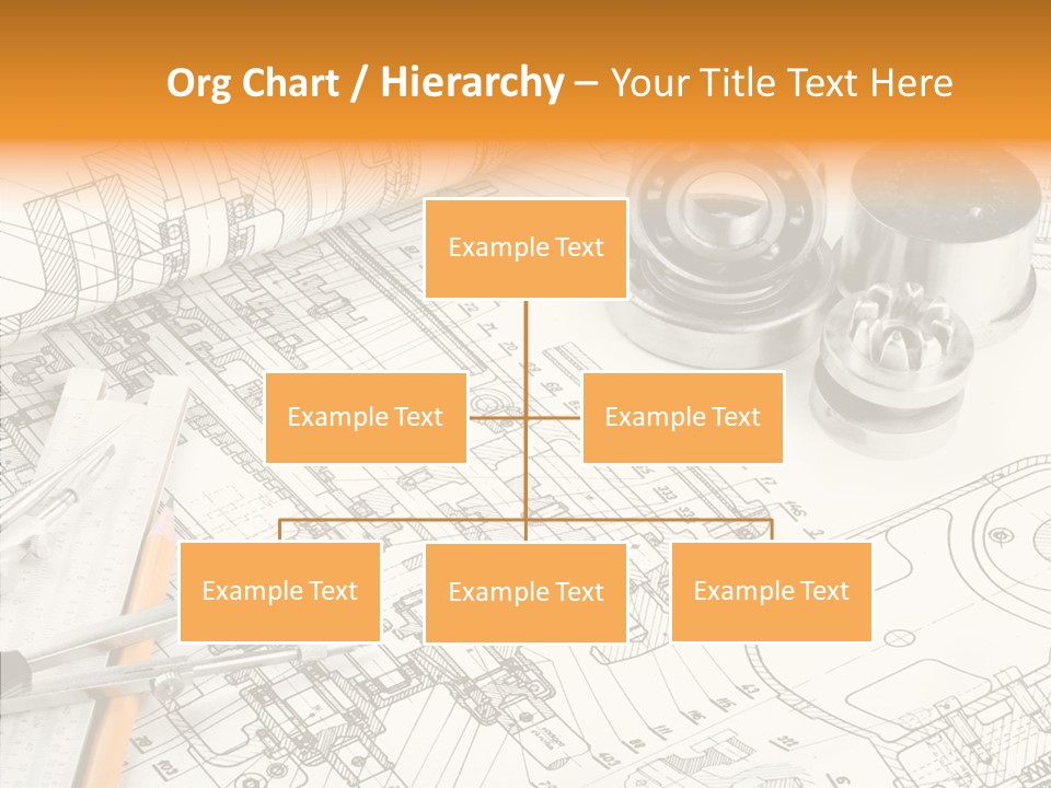 Elderly Caregiver White Background PowerPoint Template