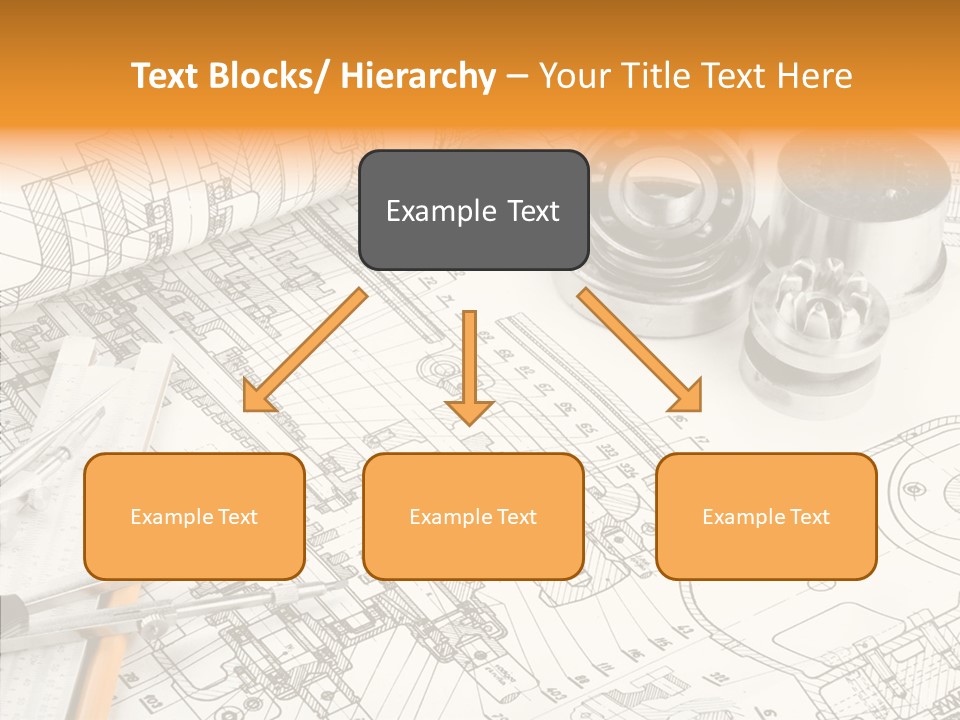 Elderly Caregiver White Background PowerPoint Template