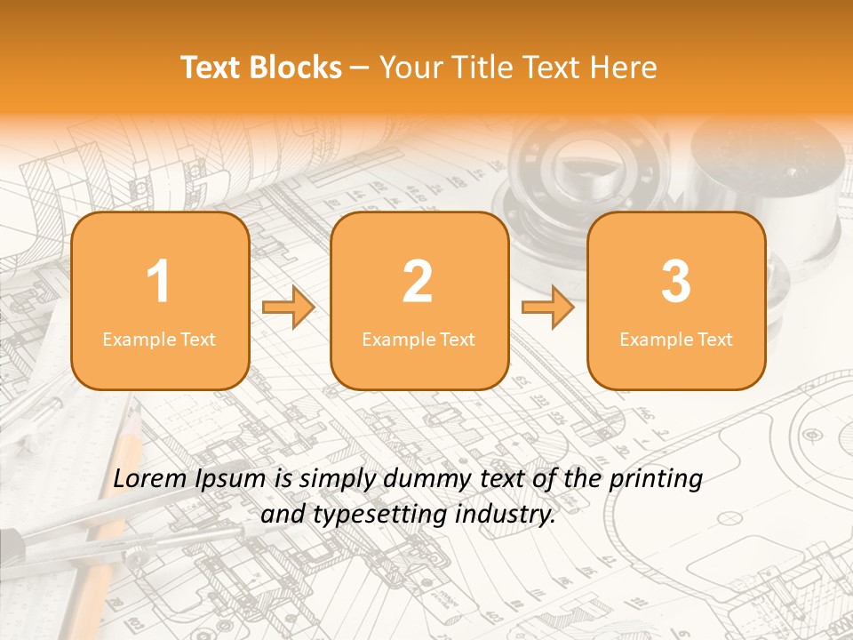 Elderly Caregiver White Background PowerPoint Template