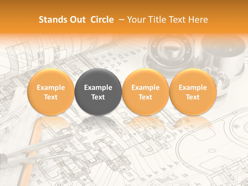 Elderly Caregiver White Background PowerPoint Template