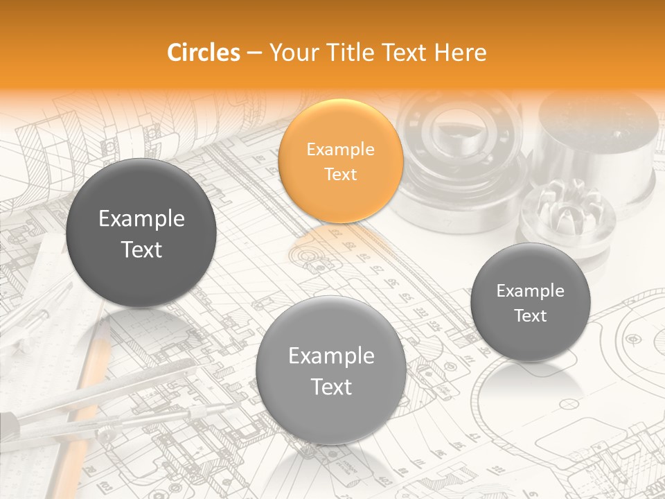 Elderly Caregiver White Background PowerPoint Template