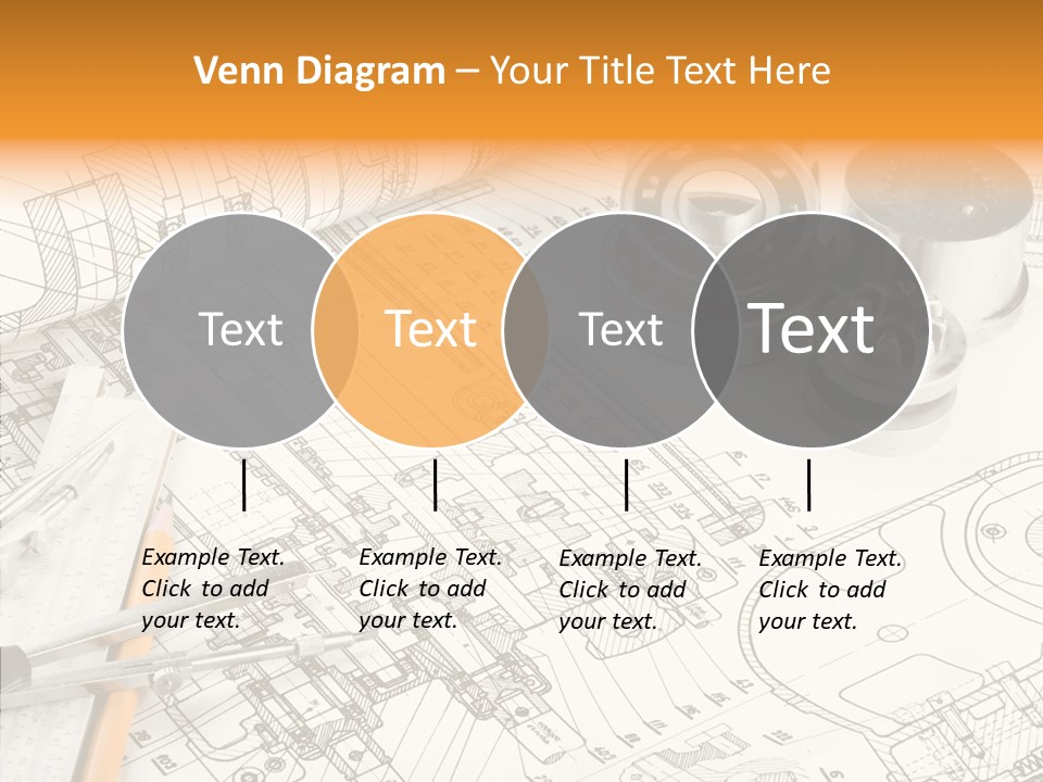 Elderly Caregiver White Background PowerPoint Template