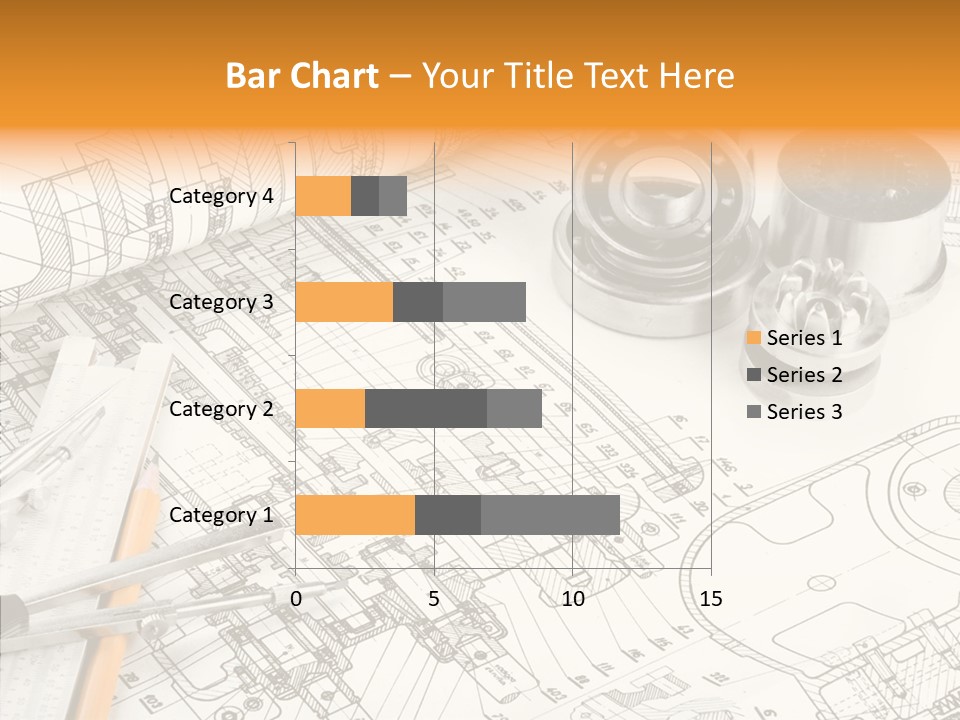 Elderly Caregiver White Background PowerPoint Template