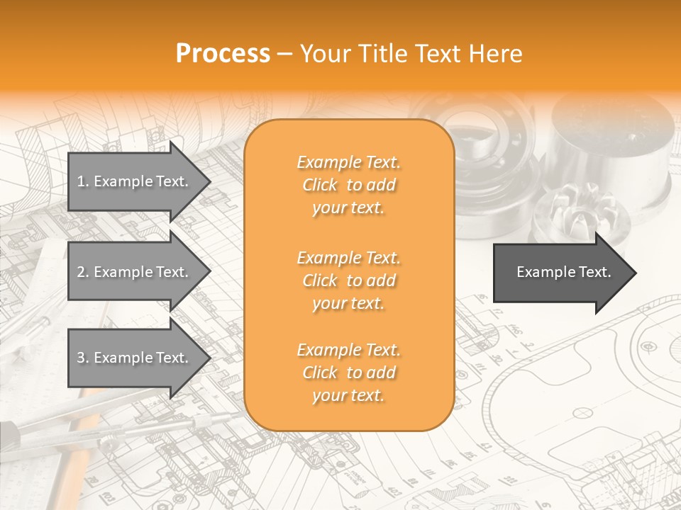 Elderly Caregiver White Background PowerPoint Template