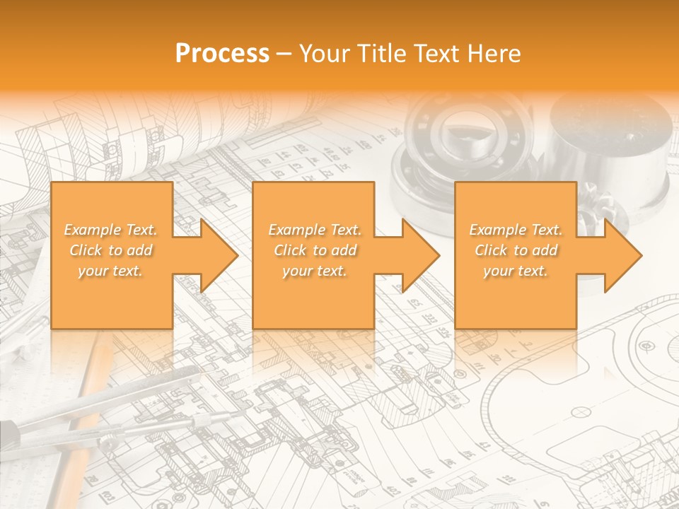 Elderly Caregiver White Background PowerPoint Template