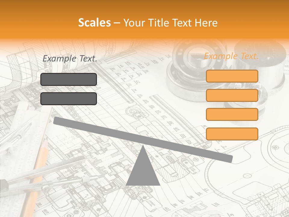 Elderly Caregiver White Background PowerPoint Template