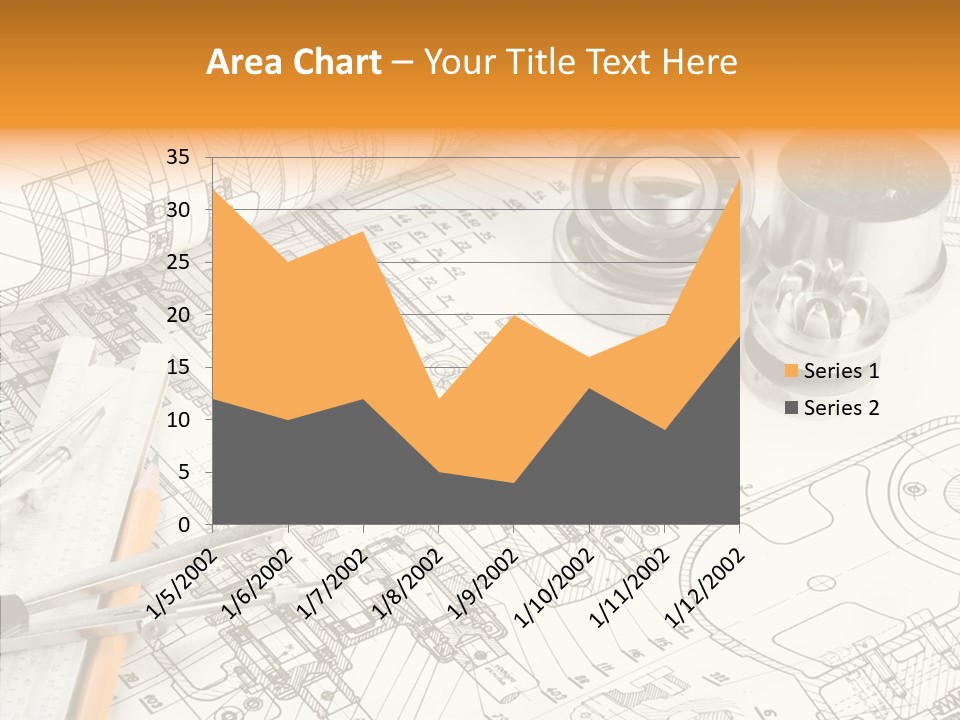 Elderly Caregiver White Background PowerPoint Template