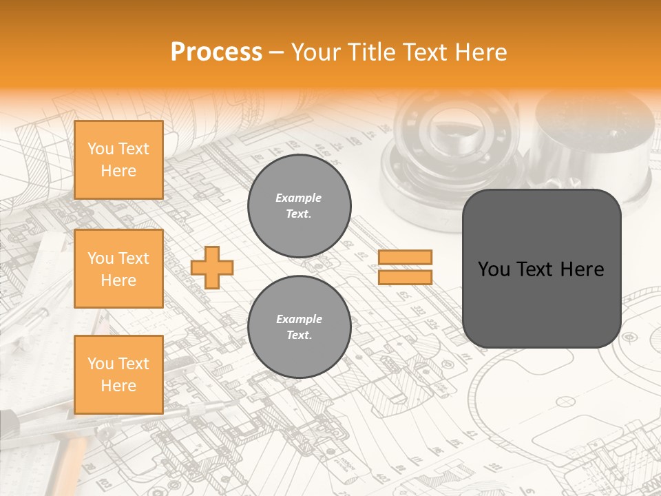 Elderly Caregiver White Background PowerPoint Template