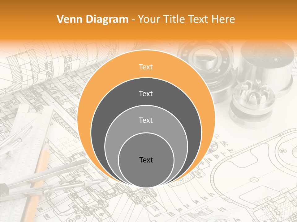 Elderly Caregiver White Background PowerPoint Template