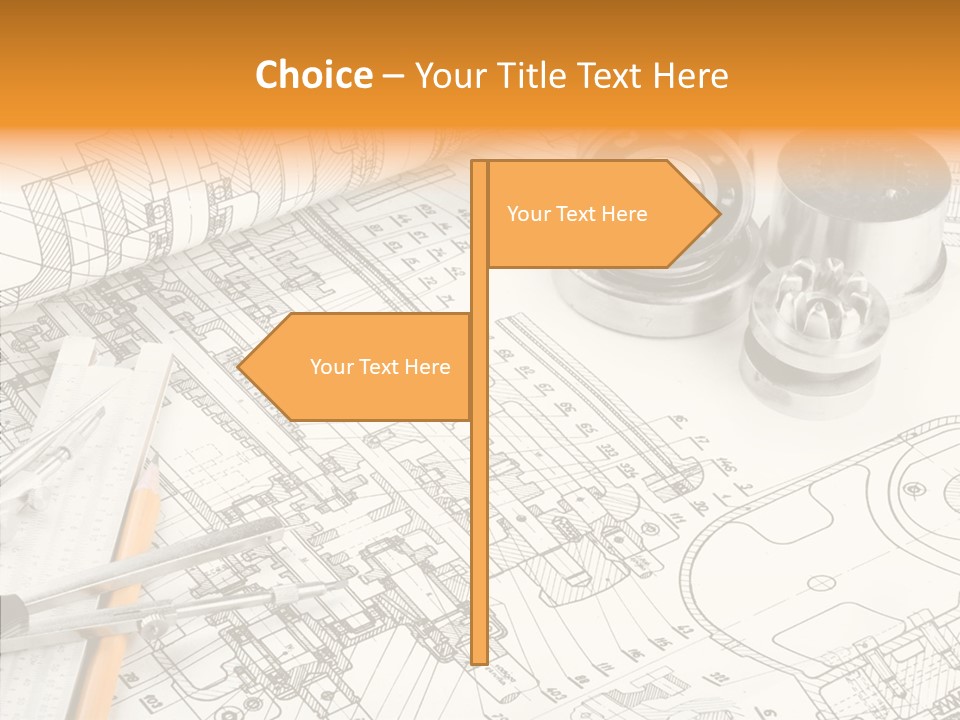 Elderly Caregiver White Background PowerPoint Template