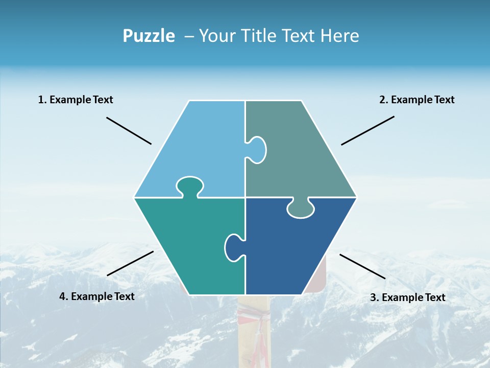 Women Two Close Up PowerPoint Template