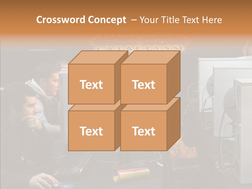 White Finger Women PowerPoint Template