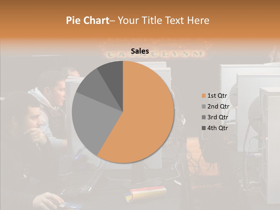 White Finger Women PowerPoint Template