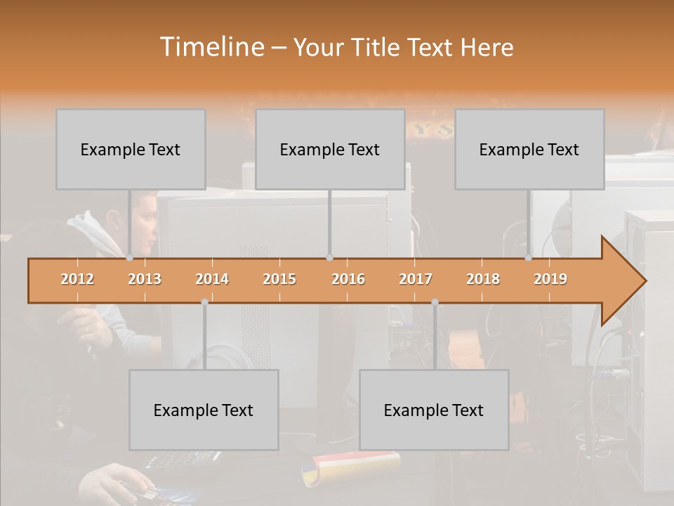 White Finger Women PowerPoint Template