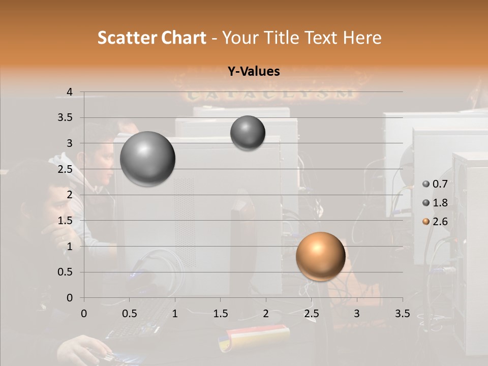 White Finger Women PowerPoint Template