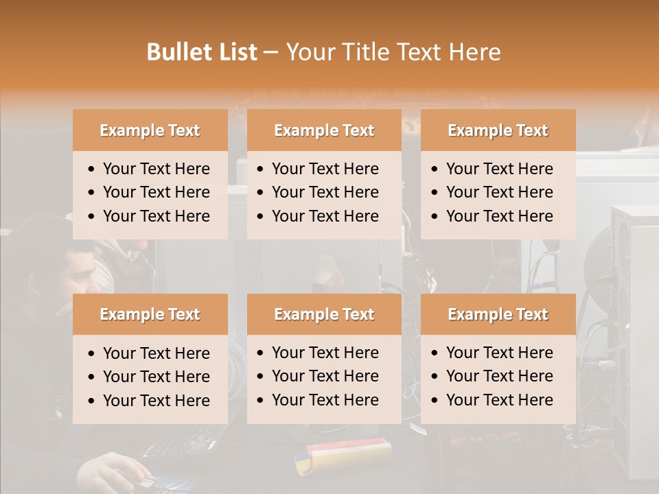 White Finger Women PowerPoint Template