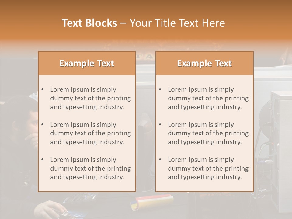 White Finger Women PowerPoint Template