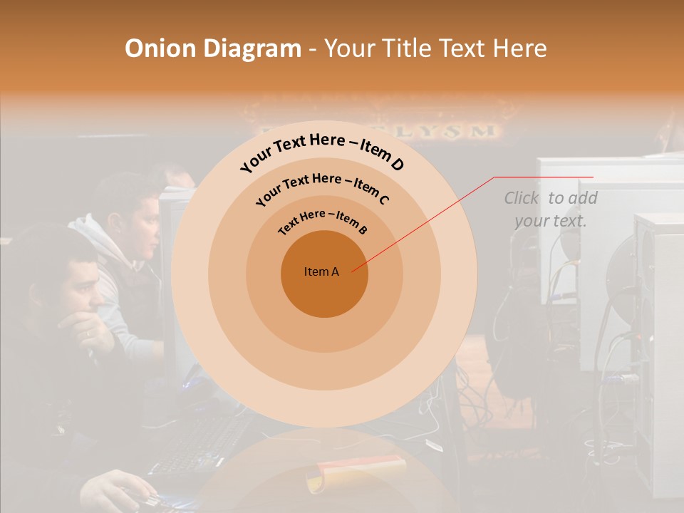 White Finger Women PowerPoint Template